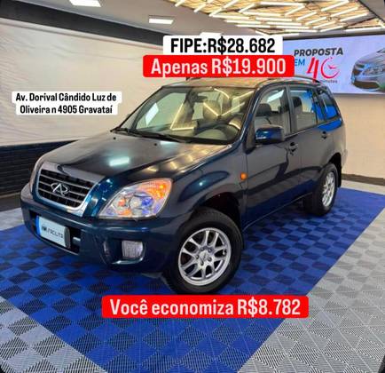 CAOA CHERY TIGGO 2.0 16V GASOLINA 4P MANUAL CAOA CHERY TIGGO 2.0 16V GASOLINA 4P MANUAL